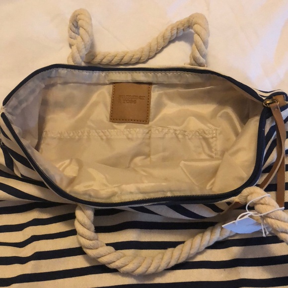 Summer& rose striped tote - Picture 3 of 3